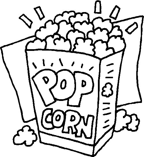 unhealthy foods coloring pages - photo #33