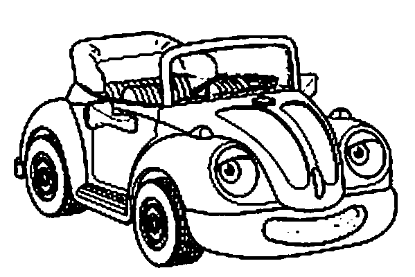 Dibujos para colorear de Coches autom vil carro
