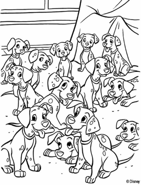 AhiVa! PequeNautas - Plantillas para colorear - Disney - 101 Dalmatas AhiVa! PequeNautas - Plantillas para colorear - Disney - 101 Dalmatas
