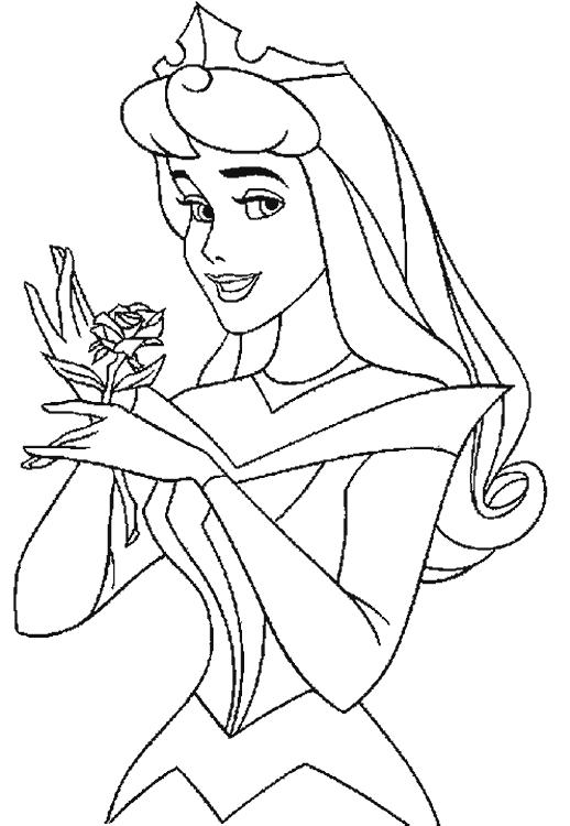 AhiVa! PequeNautas - Plantillas para colorear - Disney - Bella Durmiente AhiVa! PequeNautas - Plantillas para colorear - Disney - Bella Durmiente