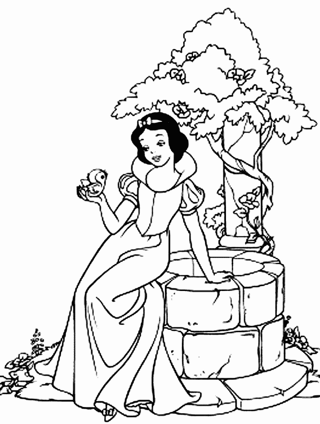 AhiVa! PequeNautas - Plantillas para colorear - Disney - Princesas Disney