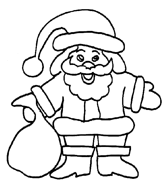 AhiVa! PequeNautas - Plantillas para colorear - Navidad - Papa Noel AhiVa! PequeNautas - Plantillas para colorear - Navidad - Papa Noel