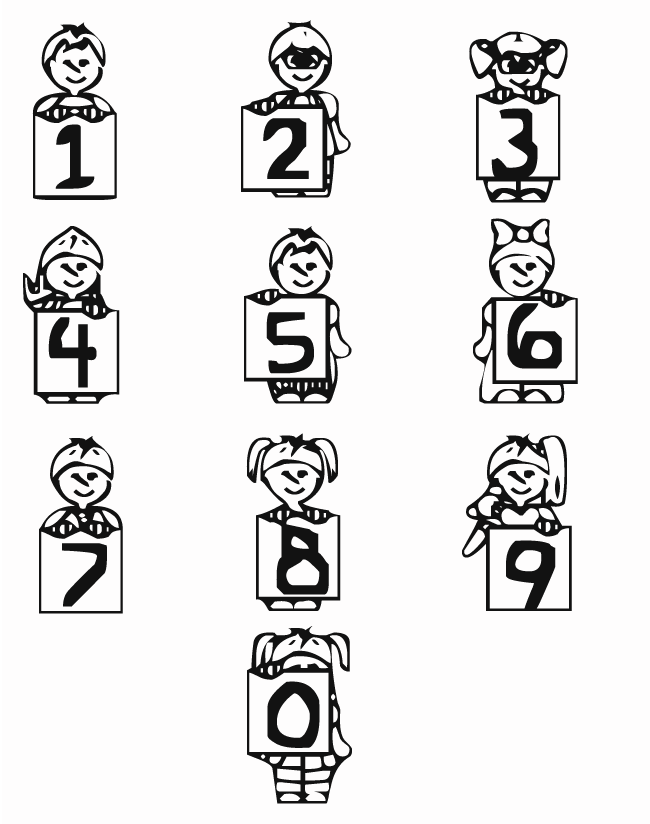 AhiVa! PequeNautas - Plantillas para colorear - Numeros Letras - Laminas de  letras y numeros